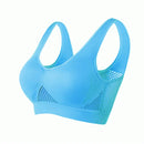 Top esportivo respirável para fitness feminino, com bojo removível, ideal para corridas e para o uso casual
