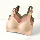 Sutiã Push-Up Sem Costura para Mulheres, Confortável, Acolchoado, Sem Aro, com ajustadores ideal para seu lindo corpo