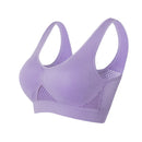 Top esportivo respirável para fitness feminino, com bojo removível, ideal para corridas e para o uso casual